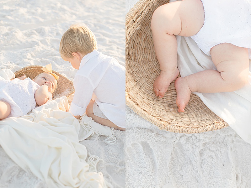 motherhood photography education feature 30A Florida beach session by Nicole Bielenin Photography