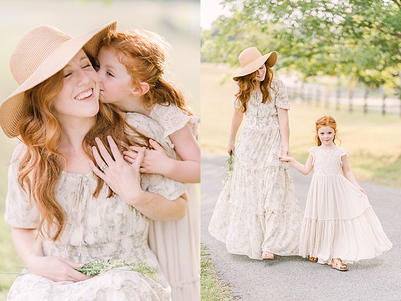 family photography session in Atlanta, Georgia featured by The Motherhood Anthology and photographed by Mary Ann Craddock Photography mama and daughter red head