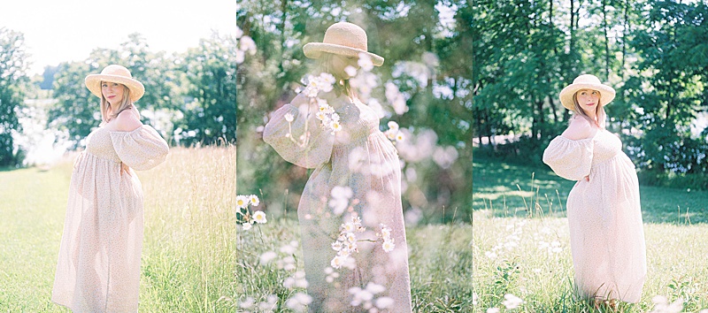 outdoor maternity session in Richmond, Virginia photographed by Beatific Visions Photography and featured on The Motherhood Anthology blog