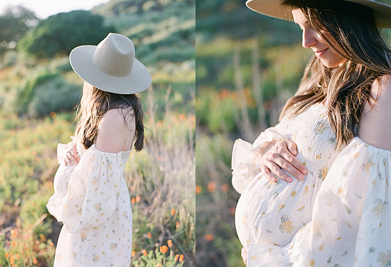 maternity photography session in sunny California maternity photography natural light photography golden hour